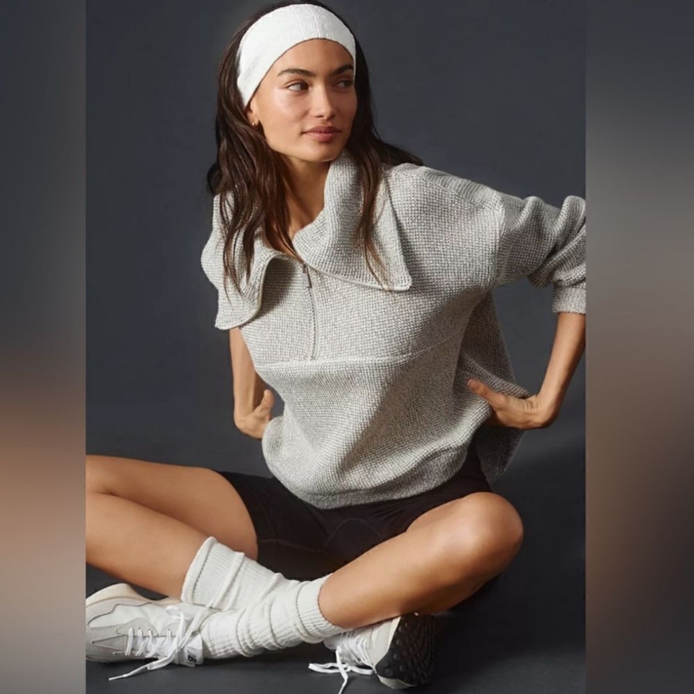 Sweaty Betty Restful Boucle in Lily White